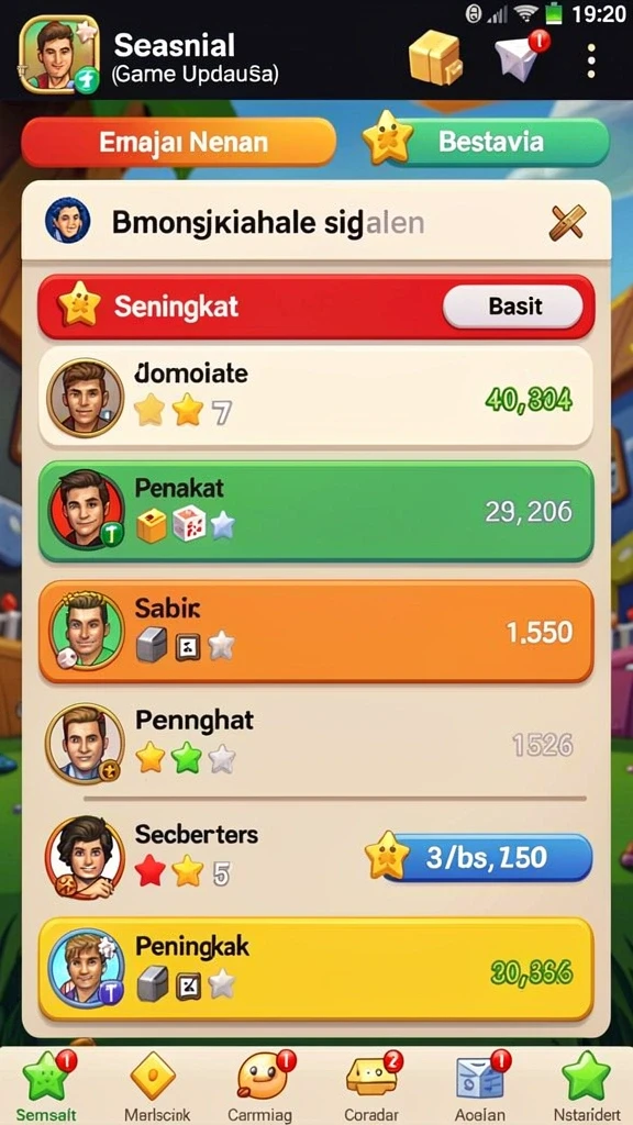 dy01 - Menu antarmuka yang mudah dinavigasi.