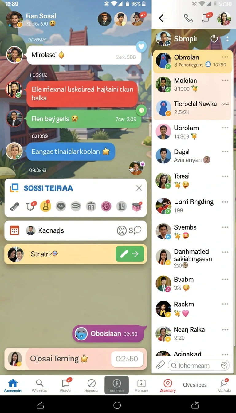 rpvip8 - Tampilan awal permainan yang menarik.